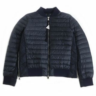 モンクレール(MONCLER)の極美品□2018年製 MONCLER/モンクレール ROME GIUBBOTTO/ローマ WZIP ダウンジャケット/ブルゾンジャケット ネイビー 3 国内正規品 メンズ(ダウンジャケット)