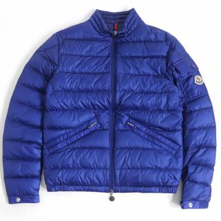 モンクレール(MONCLER)の未使用品□20SS 定価￥163,900 MONCLER/モンクレール AGAY GIUBBOTTO WZIP ショートダウンジャケット/ブルゾン ブルー 0 国内正規品 軽量◎(ダウンジャケット)