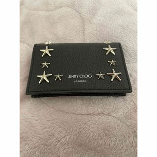 ジミーチュウ(JIMMY CHOO)の（最終値下げ）jimmy choo カードケース　名刺入れ(名刺入れ/定期入れ)