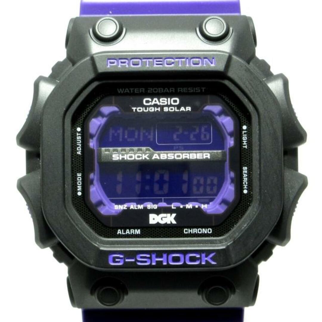 CASIO(カシオ)のCASIO(カシオ) 腕時計美品  G-SHOCK GX-56DGK-1JR メンズ タフソーラー/DGK 黒×パープル メンズの時計(その他)の商品写真