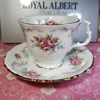 ROYAL ALBERT - ロイヤルアルバート　トランキュリティ　TRANQUILLTY　カップ＆ソーサー①