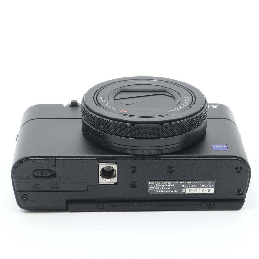 SONY(ソニー)の【良品】ソニー コンパクトデジタルカメラ Cyber-shot RX100V ブラック  DSC-RX100M5A スマホ/家電/カメラのカメラ(デジタル一眼)の商品写真