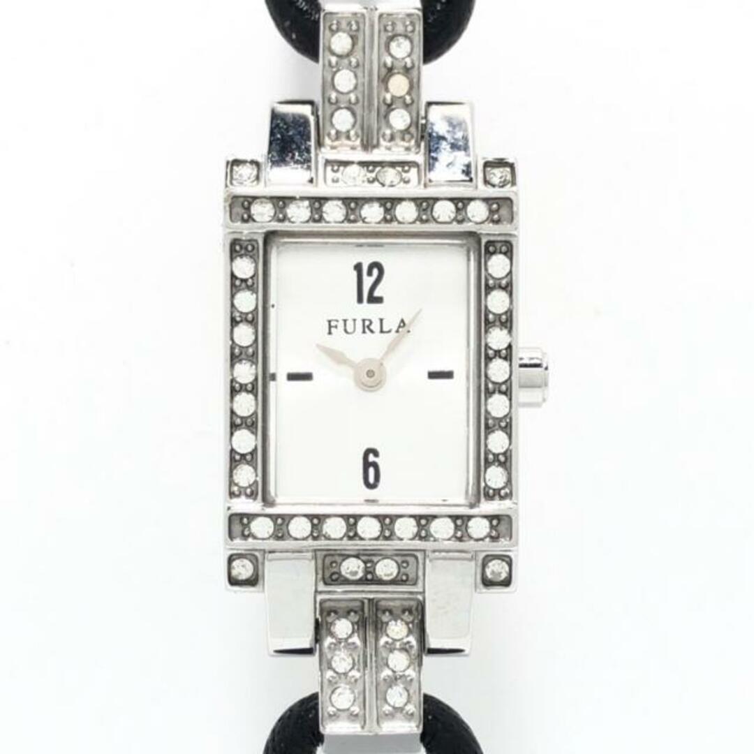 Furla(フルラ)のFURLA(フルラ) 腕時計 - 002528-01-76 レディース ラインストーン/ラインストーンベゼル シルバー レディースのファッション小物(腕時計)の商品写真