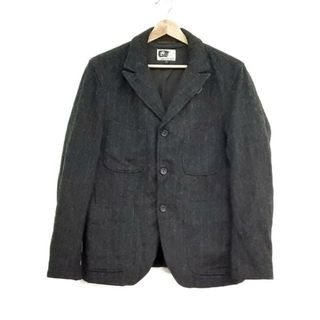 エンジニアードガーメンツ(Engineered Garments)のEngineered Garments(エンジニアードガーメンツ) ジャケット サイズS メンズ美品  - ダークグレー×グレー 長袖/ストライプ/冬(その他)