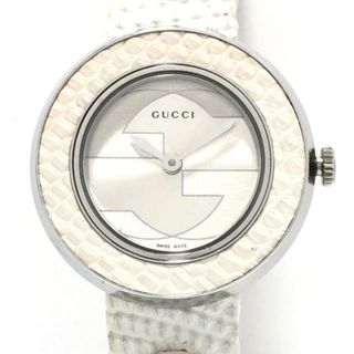 グッチ 白 腕時計(レディース)（レザー）の通販 54点 | Gucciの