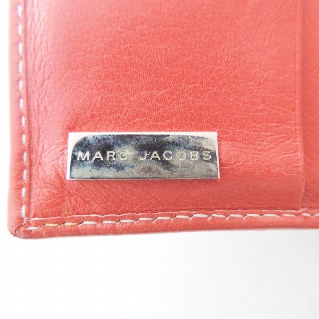 MARC JACOBS(マークジェイコブス)のMARC JACOBS(マークジェイコブス) 2つ折り財布 - レッド がま口 レザー レディースのファッション小物(財布)の商品写真