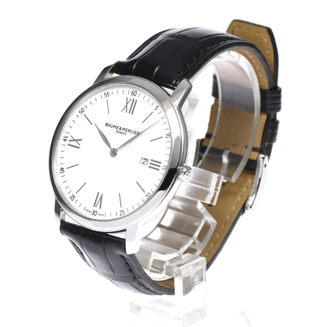 BAUME&MERCIER(ボームエメルシエ)のボーム＆メルシェ Baume & Mercier M0A10097 クラシマ デイト クォーツ メンズ 保証書付き_801147 メンズの時計(腕時計(アナログ))の商品写真