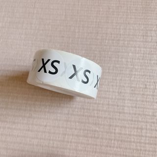 サイズシールXS 30個分(その他)