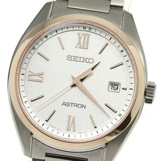 セイコー(SEIKO)のセイコー SEIKO SBXY034/7B72-0AD0 アストロン オリジン デイト ソーラー電波 メンズ 良品 _802653(腕時計(アナログ))