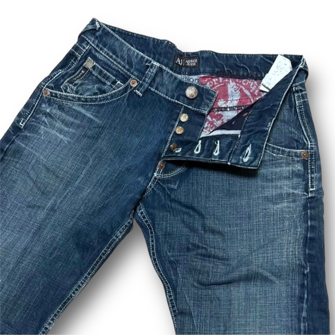 ARMANI JEANS - ARMANI JEANS DIRTY TIGERS ストレート サイズ30の通販 ARMANI JEANS - ARMANI JEANS DIRTY TIGERS ストレート サイズ30の通販