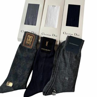 クリスチャンディオール(Christian Dior)のブランド　ビジネス靴下　ディオール　バーバリー　サンローラン　ダックス(ソックス)