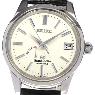 セイコー(SEIKO)のセイコー SEIKO SBGA093/9R65-0BJ0 グランドセイコー パワーリザーブ スプリングドライブ メンズ 箱・保証書付き_801037(腕時計(アナログ))