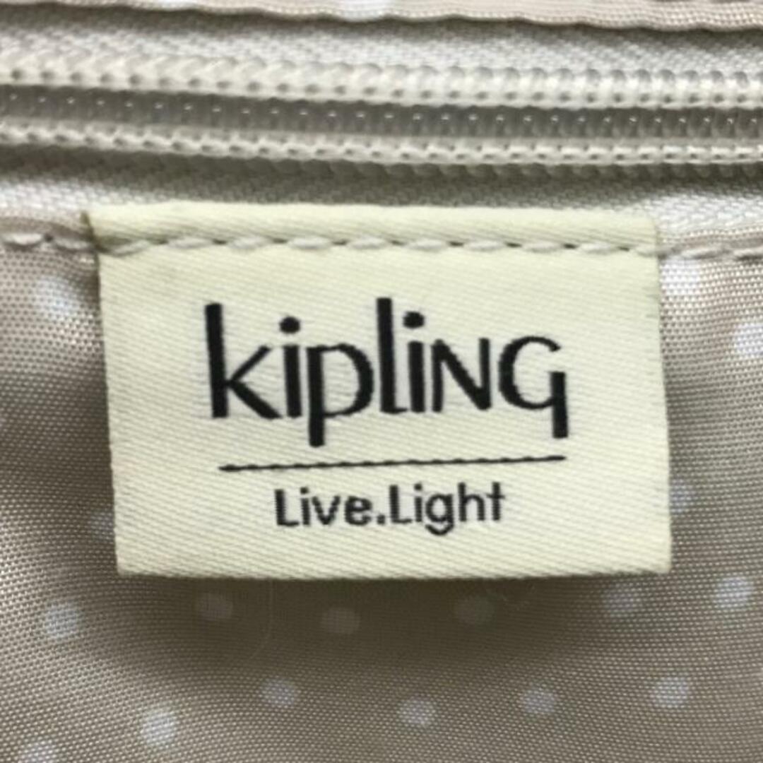 kipling(キプリング)のKipling(キプリング) ショルダーバッグ - ライトグレー×ダークネイビー ナイロン×合皮 レディースのバッグ(ショルダーバッグ)の商品写真