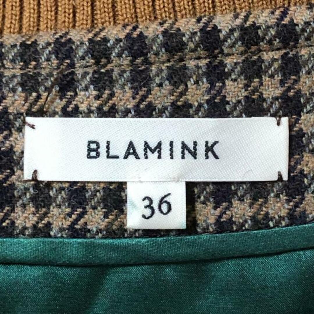 BLAMINK - BLAMINK(ブラミンク) ブルゾン サイズ36 S レディース BLAMINK - BLAMINK(ブラミンク) ブルゾン サイズ36 S レディース