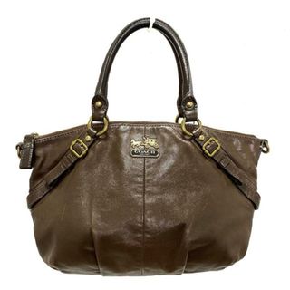 コーチ(COACH)のCOACH(コーチ) ハンドバッグ マディソンレザーソフィアサッチェル 15960 ダークブラウン レザー(ハンドバッグ)