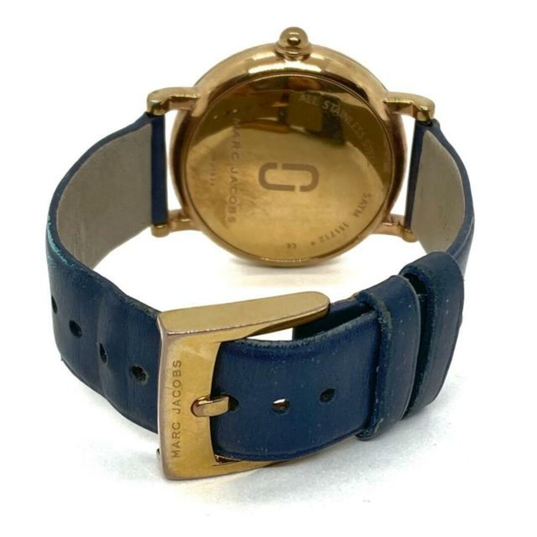 MARC JACOBS(マークジェイコブス)のMARC JACOBS(マークジェイコブス) 腕時計 - MJ1534 レディース ネイビー レディースのファッション小物(腕時計)の商品写真