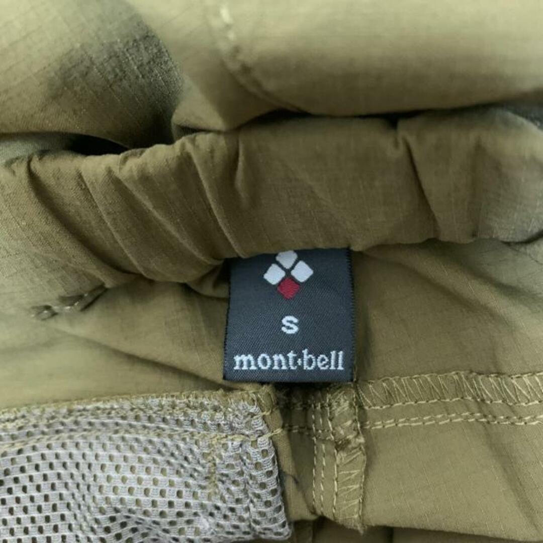 mont bell(モンベル)のmont-bell(モンベル) ハーフパンツ サイズS メンズ - カーキ ウエストゴム メンズのパンツ(ショートパンツ)の商品写真