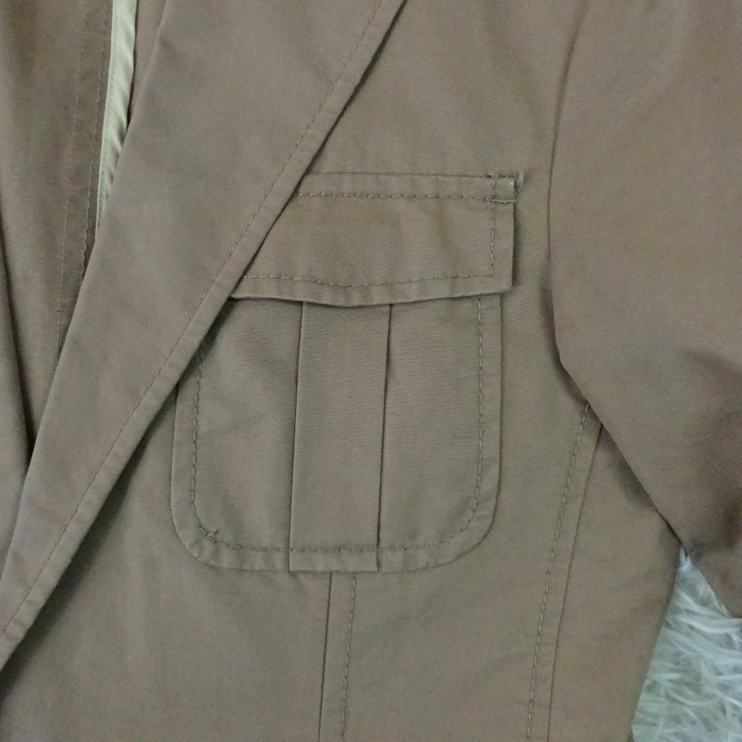 HUGO BOSS(ヒューゴボス)のヒューゴボス　コットン　テーラードジャケット　44　キャメル メンズのジャケット/アウター(テーラードジャケット)の商品写真