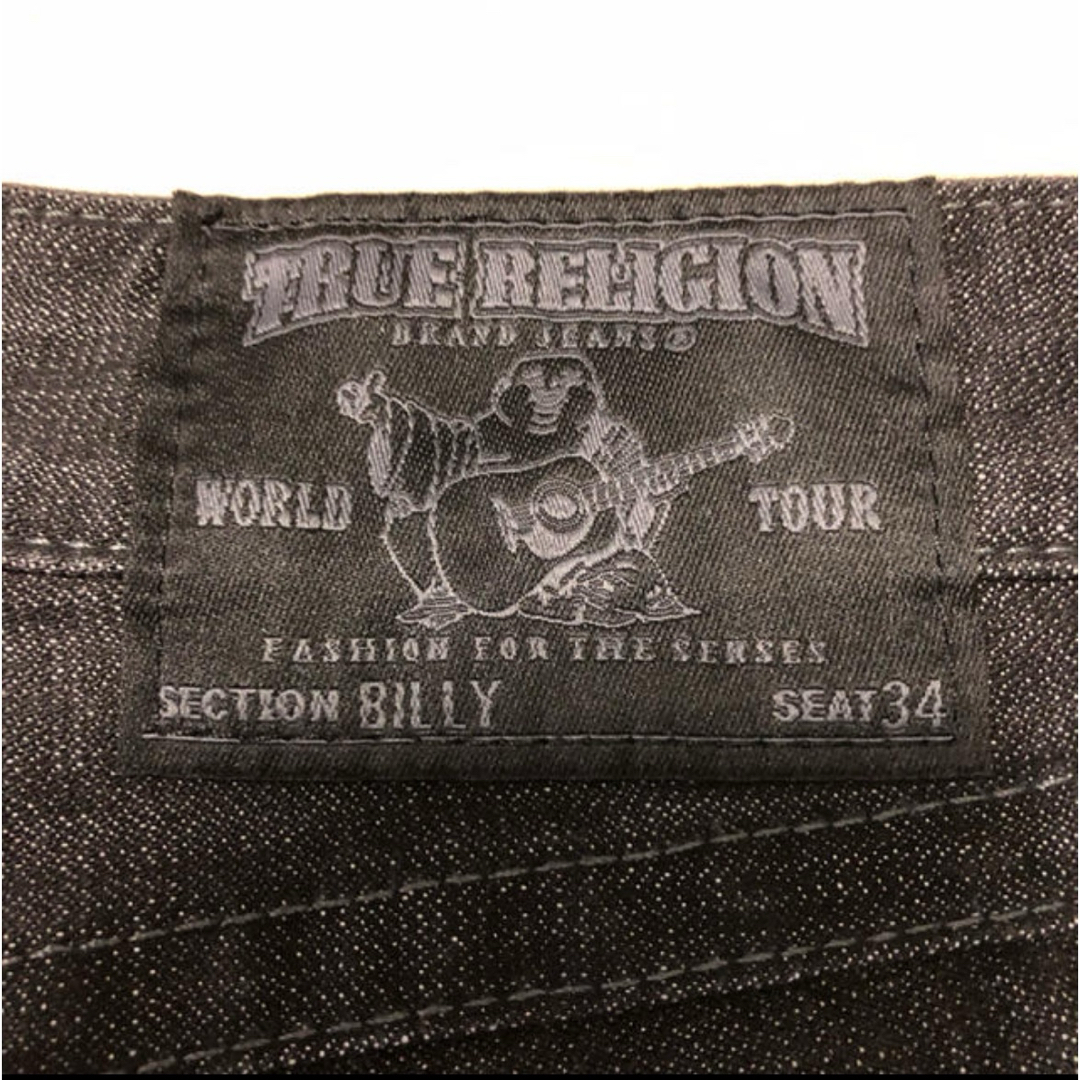 true religion デニム 黒 メンズのパンツ(デニム/ジーンズ)の商品写真