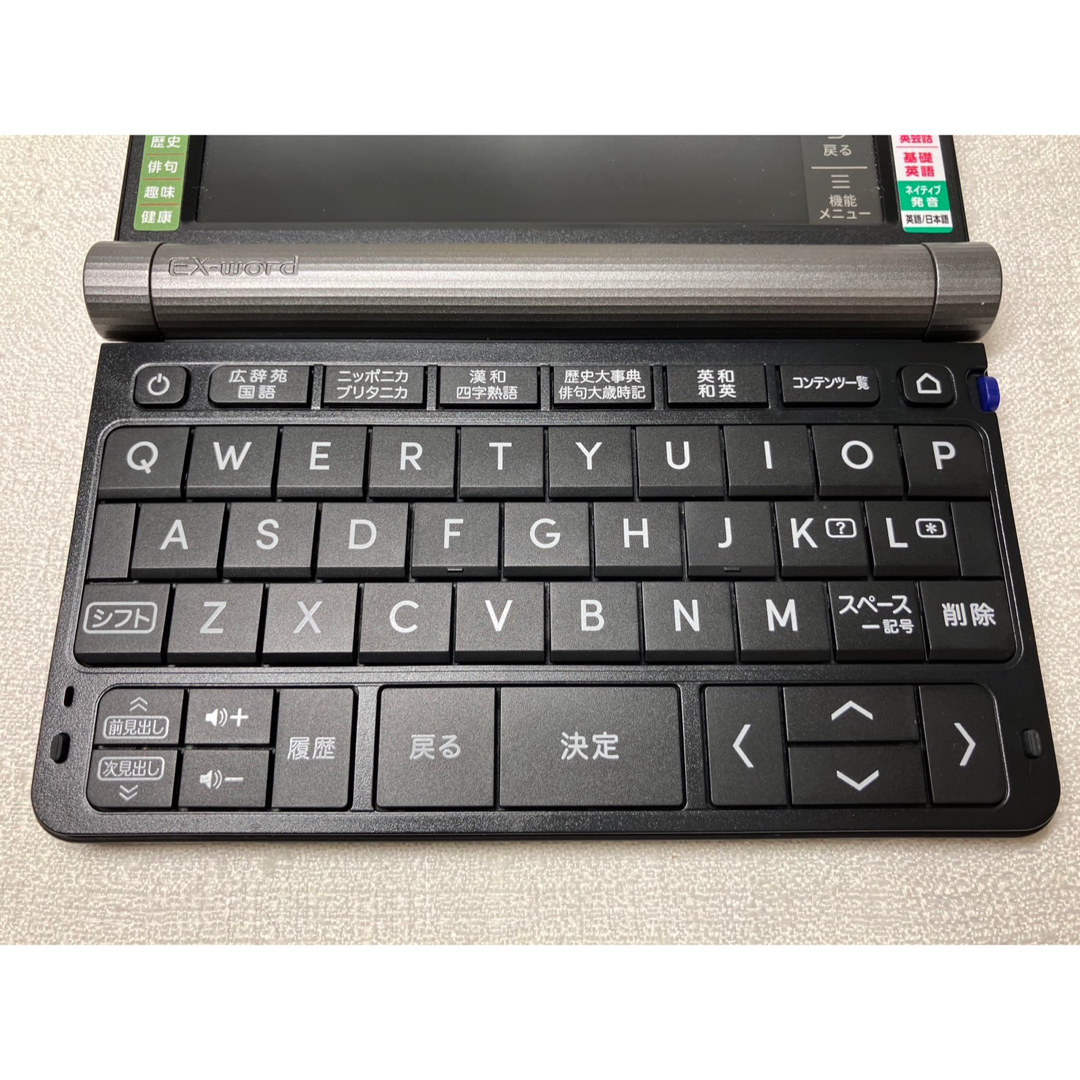 CASIO(カシオ)のCASIO XD-SX6510BK EX-word 生活・教養モデル ブラック スマホ/家電/カメラのPC/タブレット(電子ブックリーダー)の商品写真