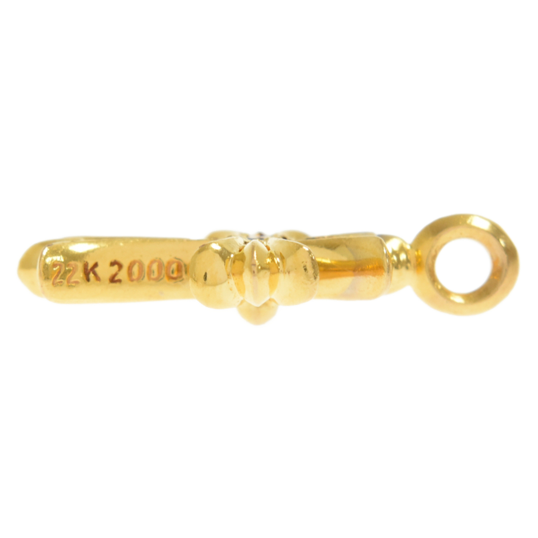 Chrome Hearts - CHROME HEARTS クロムハーツ 22K TNY CRSF P/DMND Chrome Hearts - CHROME HEARTS クロムハーツ 22K TNY CRSF P/DMND