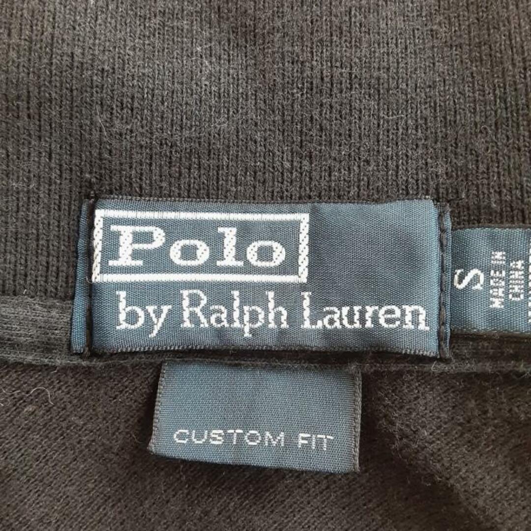 POLO RALPH LAUREN(ポロラルフローレン)のPOLObyRalphLauren(ポロラルフローレン) 半袖ポロシャツ サイズS レディース - 黒×レッド×マルチ 刺繍 レディースのトップス(ポロシャツ)の商品写真