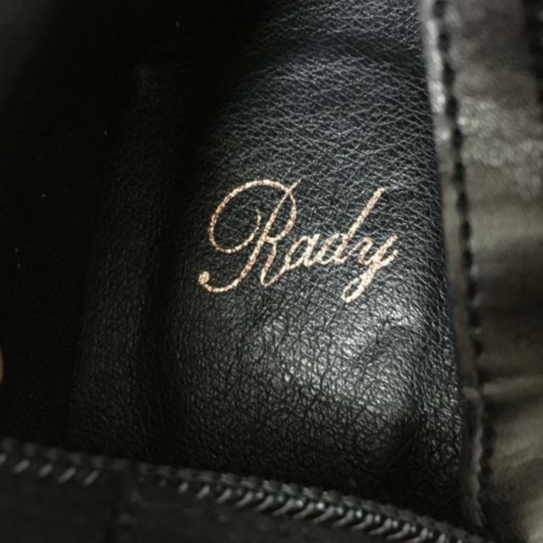 Rady(レディー)のRady(レディ) ロングブーツ M レディース美品  - 黒 合皮 レディースの靴/シューズ(ブーツ)の商品写真