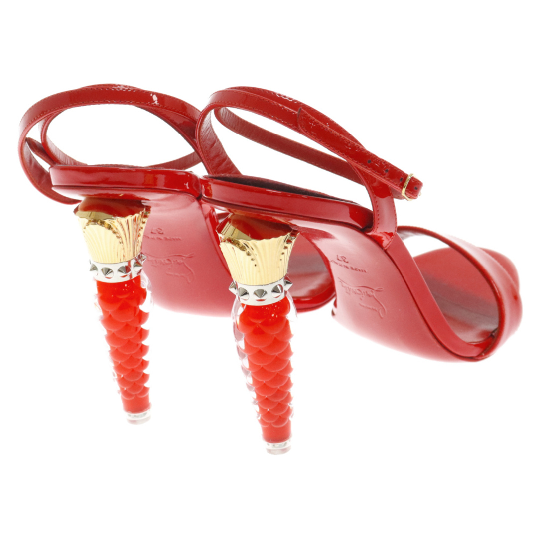 Christian Louboutin(クリスチャンルブタン)のCHRISTIAN LOUBOUTIN クリスチャンルブタン LIPGLOSS QUEEN 100 リップグロス エナメルヒール シューズ レッド レディース レディースの靴/シューズ(その他)の商品写真