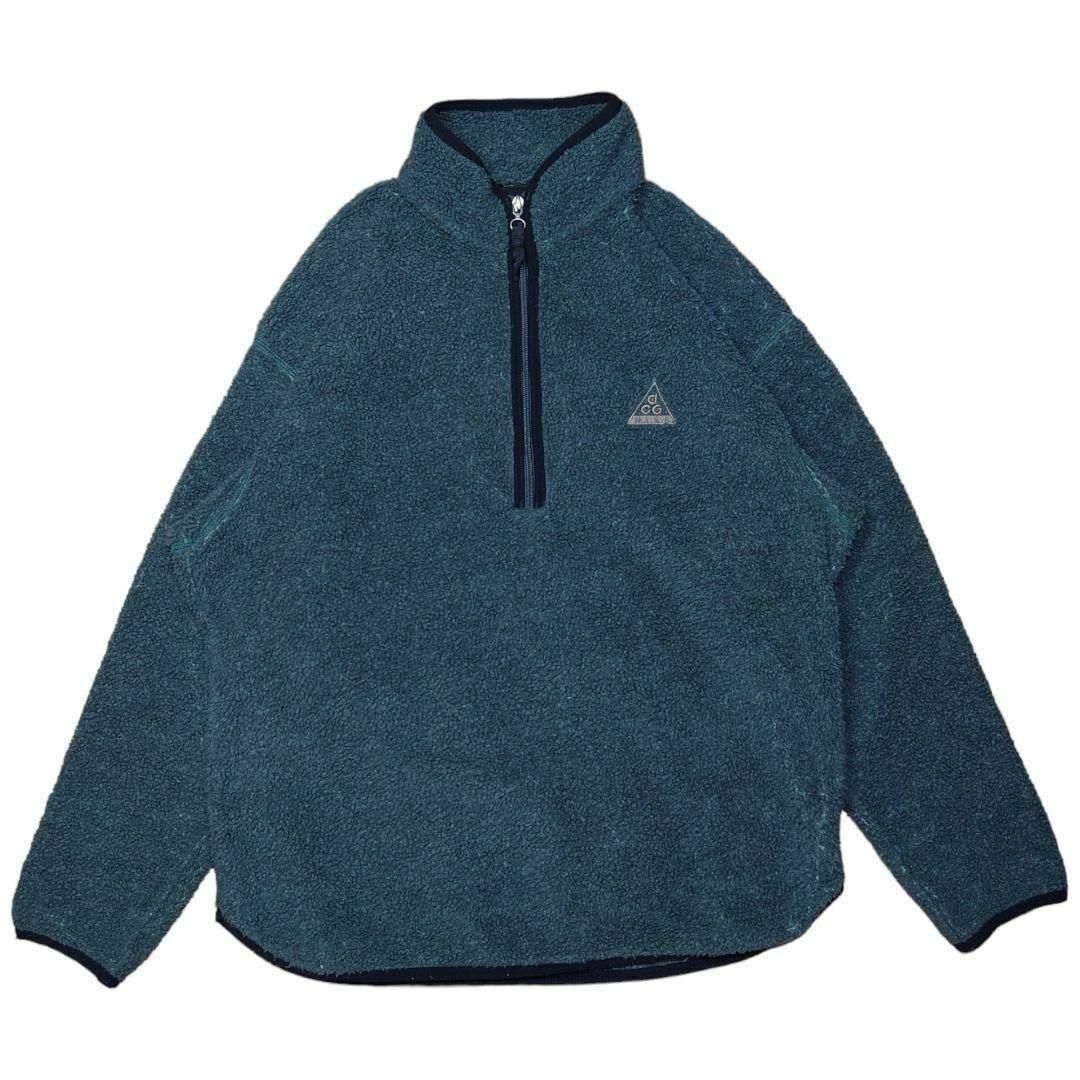 90s NIKE ACG ハーフジップフリースプルオーバー 犬タグ ナイキ 90s NIKE ACG ハーフジップフリースプルオーバー 犬タグ ナイキ