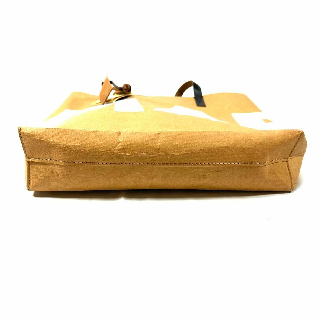 Marni(マルニ)の【未使用品】MARNI マルニ ブラウン ペーパー ロゴ トート ユニセックス レディースのバッグ(トートバッグ)の商品写真
