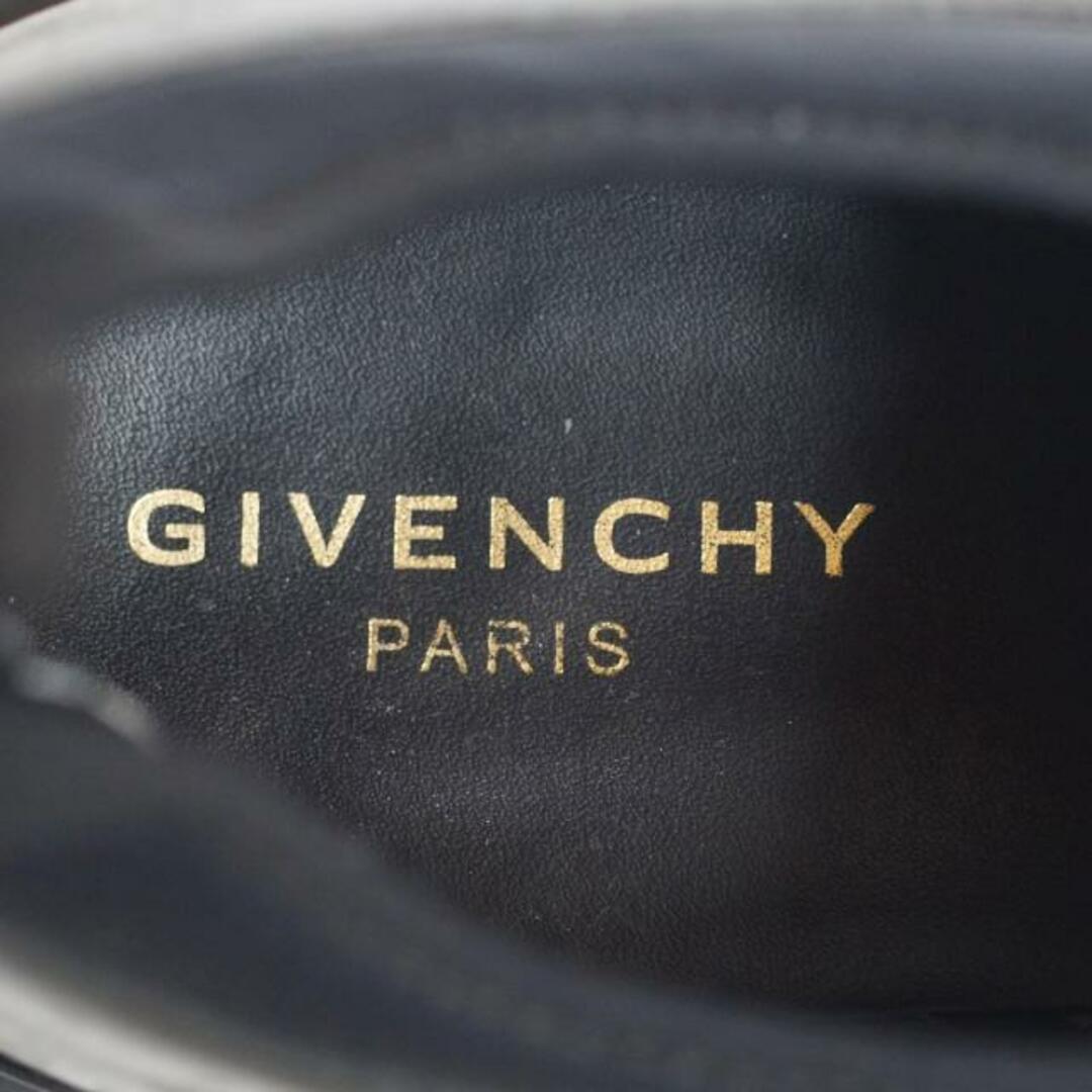 GIVENCHY(ジバンシィ)のGIVENCHY(ジバンシー) スニーカー 41 メンズ - 黒 レザー×化学繊維 メンズの靴/シューズ(スニーカー)の商品写真