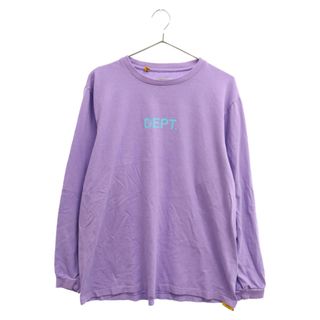 GALLERY DEPT. ギャラリーデプト DEPY. LOGO L/S TEE ロゴプリント長袖Tシャツ ロンT パープル(Tシャツ/カットソー(七分/長袖))