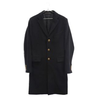 ジバンシィ(GIVENCHY)のGIVENCHY ジバンシィ 18AW 金ボタンカシミアウールチェスターコート BMC00V1084 ブラック(フライトジャケット)