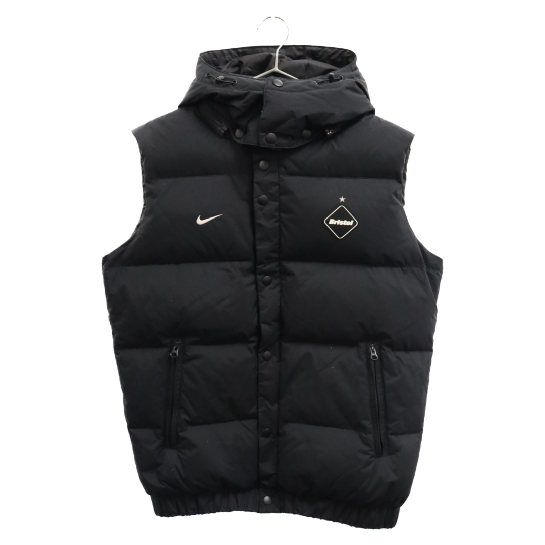 NIKE(ナイキ)のNIKE ナイキ ×mastermind JAPAN DOWN VEST×マスターマインドジャパン ロゴフーディダウンベスト ブラック 534629-010 メンズのジャケット/アウター(ダウンベスト)の商品写真