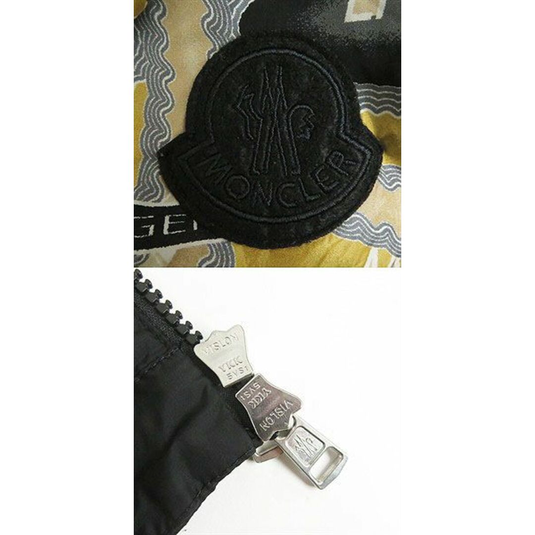 MONCLER(モンクレール)の美品□20SS モンクレールジーニアス 2 OCTA GIUBBOTTO ロゴ総柄 バックポケット フード入り ナイロンブルゾンジャケット マルチ 1 正規品 メンズのジャケット/アウター(ブルゾン)の商品写真