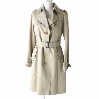 バーバリー(BURBERRY)の極美品★正規品 バーバリーロンドン FR064-600-51 裏地ノバチェック柄 ロゴボタン・ベルト・ライナー付 トレンチコート ベージュ 40 日本製(トレンチコート)