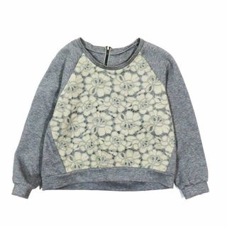 ランバンオンブルー(LANVIN en Bleu)のランバンオンブルー LANVIN en Bleu Tシャツ カットソー 花柄 (Tシャツ(長袖/七分))