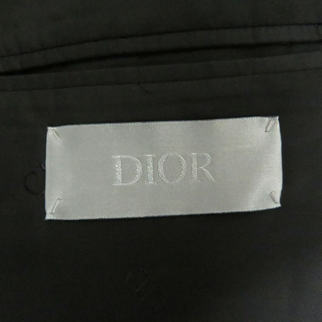 Dior(ディオール)の極美品□20AW DIOR AND SHAWN ディオール オム×ショーン・ステューシー 923C216H4739 シングル テーラードジャケット 黒 50 伊製 正規品 メンズのジャケット/アウター(テーラードジャケット)の商品写真