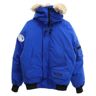 カナダグース(CANADA GOOSE)のCANADA GOOSE カナダグース CHILLIWACK BOMBER PBI 7999MPB チリワックボンバー ショート丈ジャケット アウター ブルー(ダウンジャケット)