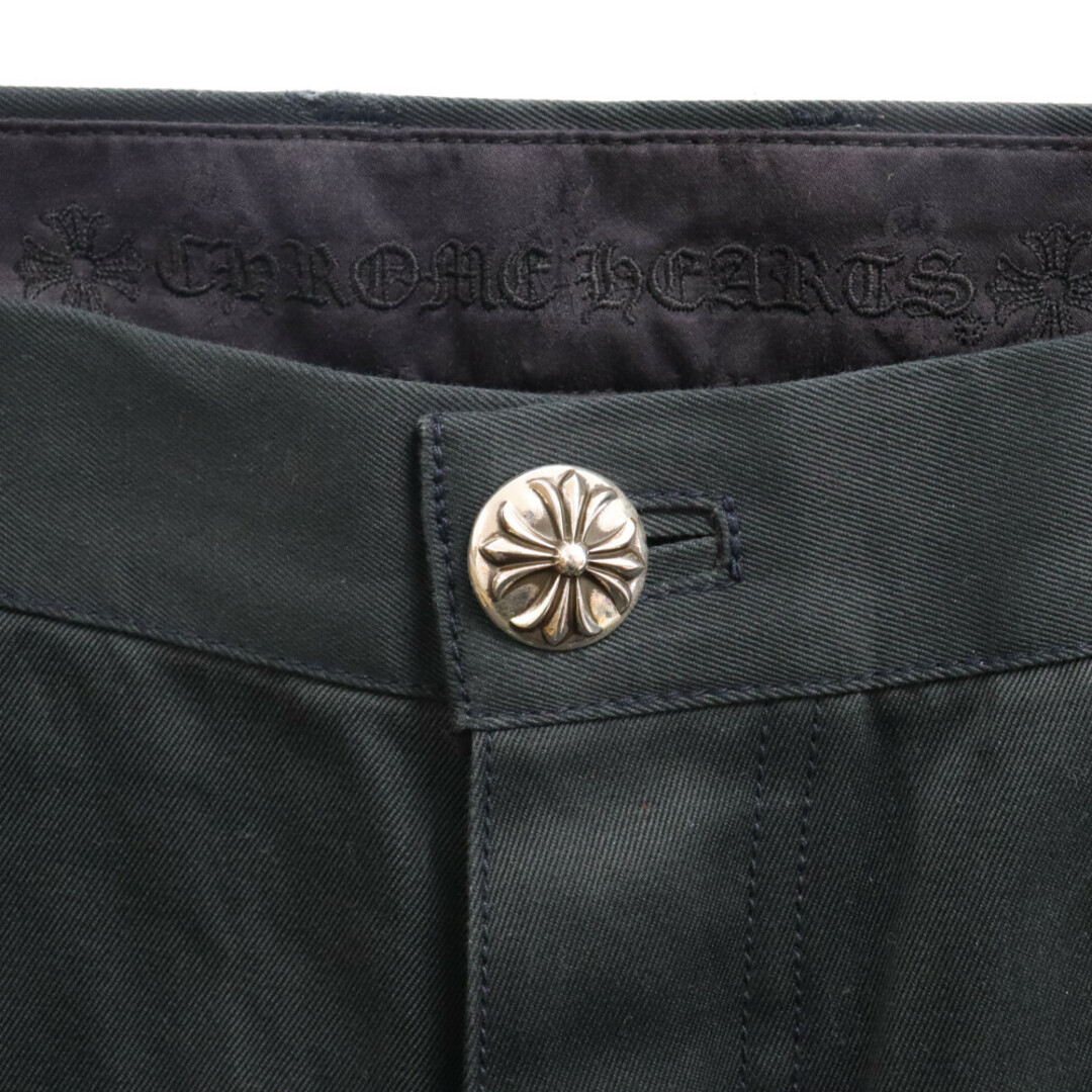 Chrome Hearts(クロムハーツ)のCHROME HEARTS クロムハーツ CHINOS CEM CRPATCH マルチカラークロスパッチカスタム チノパンツ ワーク ブラック メンズのパンツ(その他)の商品写真