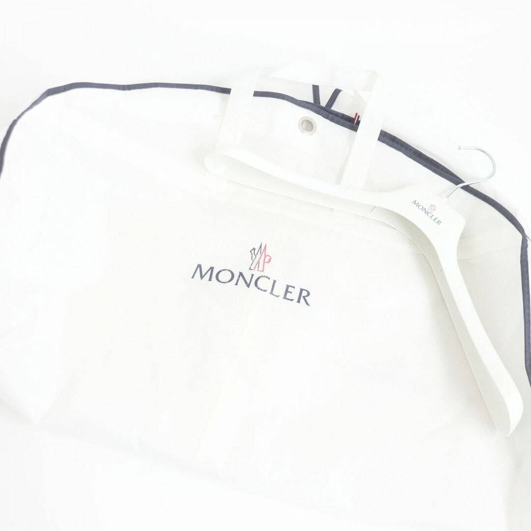 MONCLER(モンクレール)の美品□17-18AW MONCLER/モンクレール RILLIEUX ウール カシミヤ混 切替デザイン フーデッド WZIP ダウンジャケット ネイビー 1 正規品 メンズのジャケット/アウター(ダウンジャケット)の商品写真