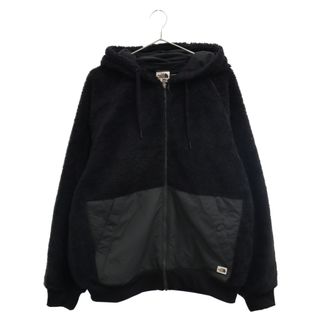 ザノースフェイス(THE NORTH FACE)のTHE NORTH FACE ザノースフェイス Ridge Fleece FZ Hooded ボアジップアップジャケット フーディ ブラック NF0A5A7Z(フライトジャケット)