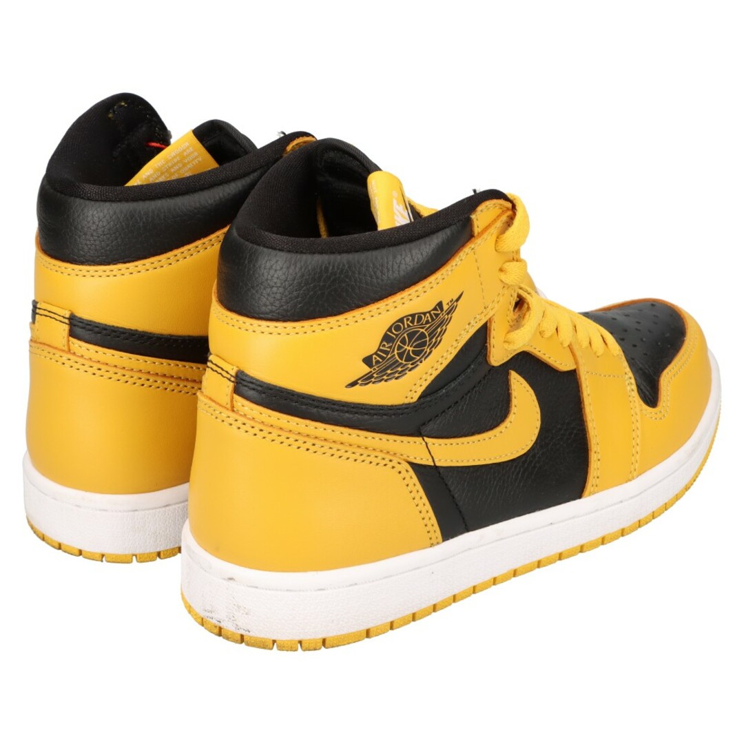 NIKE(ナイキ)のNIKE ナイキ AIR JORDAN1 RETRO HIGH OG Pollen 555088-701 エアジョーダン1 ハイカットスニーカー パラン イエロー/ブラック US7/25cm レディースの靴/シューズ(スニーカー)の商品写真