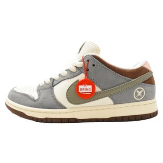 ナイキ(NIKE)のNIKE SB ナイキエスビー xYuto Horigome SB DUNK LOW PRO QS FQ1180-001 堀米 雄斗 ダンクロープロ ローカットスニーカー シューズ US8.5/26.5cm グレー/ピンク/ブラウン(スニーカー)