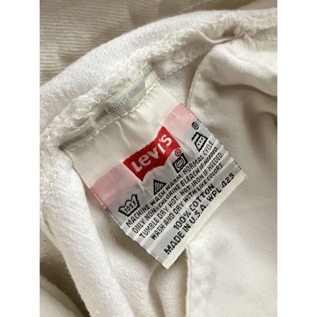 A&G(エーアンドジー)の90s00s Levi's 501 ホワイト A&Gリメイク USA メンズのパンツ(デニム/ジーンズ)の商品写真