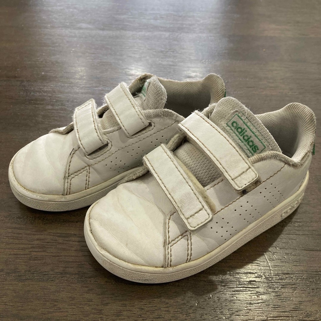 adidas(アディダス)のadidas キッズスニーカー　14センチ　👟 キッズ/ベビー/マタニティのベビー靴/シューズ(~14cm)(スニーカー)の商品写真