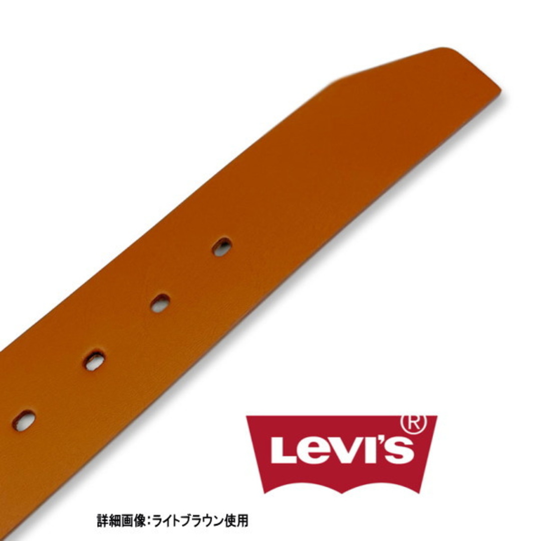 Levi's(リーバイス)の6023 濃茶 リーバイス 本革 ベルト ギャリソン ダークブラウン メンズのファッション小物(ベルト)の商品写真