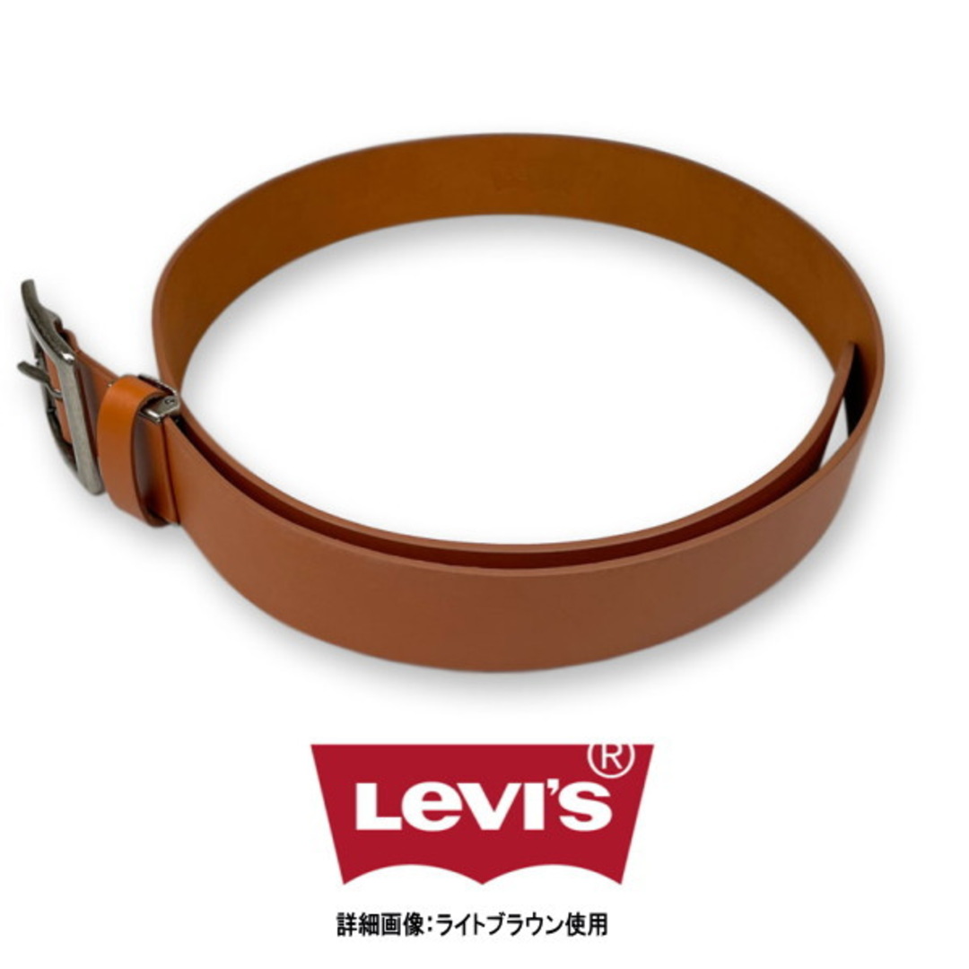 Levi's(リーバイス)の6023 濃茶 リーバイス 本革 ベルト ギャリソン ダークブラウン メンズのファッション小物(ベルト)の商品写真