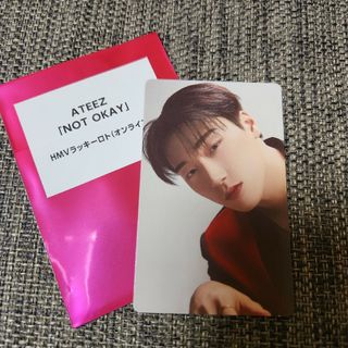 エイティーズ(ATEEZ)のATEEZ サン トレカ NOT OKAY HMV ラキドロ 当選品(アイドルグッズ)