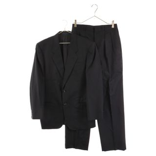 メンズビギ(MEN'S BIGI)のMEN'S BIGI メンズビギ 90S ノッチドラペル 2B テーラードジャケット 2タックセンタープレススラックスパンツ セットアップ ブラック(セットアップ)